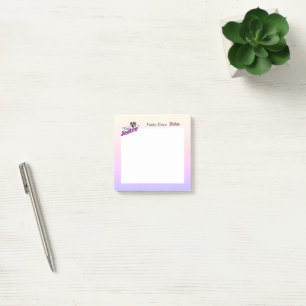 Void Jester Club – Lachender Chaos-Narr Post-it Klebezettel
