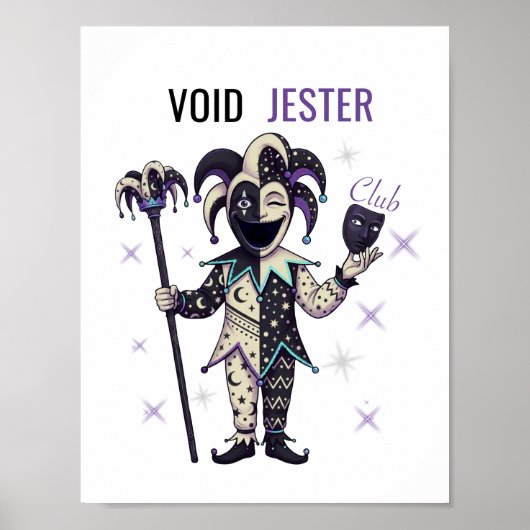 Void Jester Club Poster (Vorne)