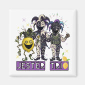 Void Jester Club Trio Magnet (Vorne)