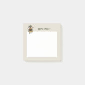 Void Jester Freund Burger Post-it Klebezettel (Vorderseite)