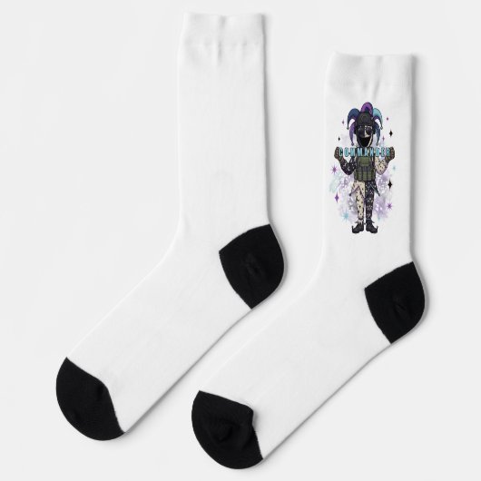Void Jester Freund Commander Socken (Linkes Detail)