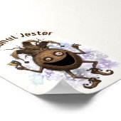Void Jester Freund Kokosnuss Poster (Ecke)