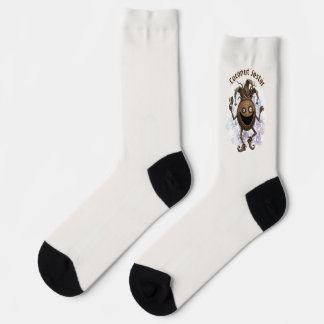 Void Jester Freund Kokosnuss Socken