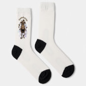 Void Jester Freund Kokosnuss Socken (Rechts)
