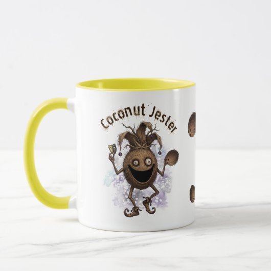 Void Jester Freund Kokosnuss Tasse (Links)
