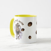 Void Jester Freund Kokosnuss Tasse (Vorderseite Links)