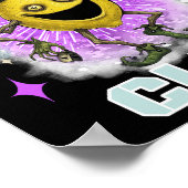 Void Jester Freund Lemon Dunkel Poster (Ecke)