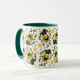 Void Jester Freund Lemon Muster Tasse