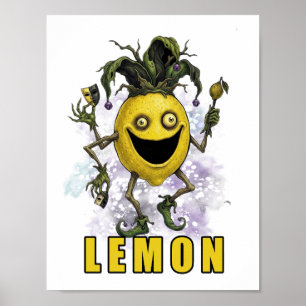 Void Jester Freund Zitrone Poster