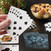 Void King Spielkarten – Dark Fantasy Deck Design (In Situ)
