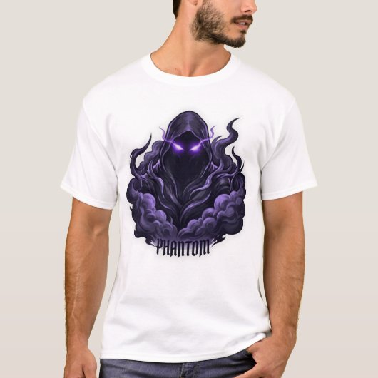 Void Phantom Dark Aesthetic T-Shirt – Gothic Stree (Vorderseite)