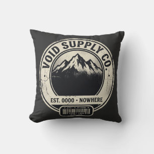 Void Supply Co Vintage Outdoor Logo Streetwear Nih Kissen