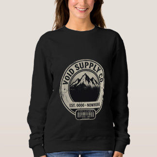 Void Supply Co Vintage Outdoor Logo Streetwear Nih Sweatshirt