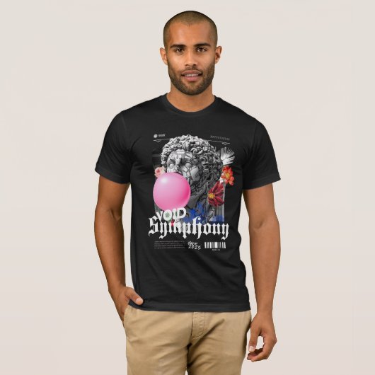 Void Symphony - Modern Art with Classical Twist T-Shirt (Vorne ganz)