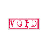 Void Typografy Word nicht rechtsverbindlich Permastempel (Design)