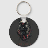 Void Walker Astronaut Heavy Metal Schlüsselanhänger (Vorderseite)