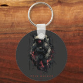 Void Walker Astronaut Heavy Metal Schlüsselanhänger (Vorderseite)