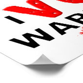 Void Warranties Funny Poster (Ecke)