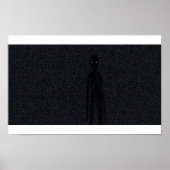 Voidcore Schatten-Entitäts-Kunstprint - Gruselig l Poster (Vorne)