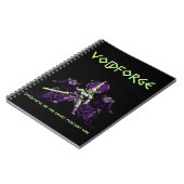 Voidforge "Penitent One" Dark Fantasy Pixel Art Notizblock (Linke Seite)