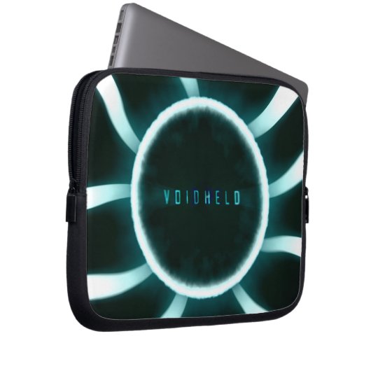 Voidheld Cinematic Orb Laptopschutzhülle (Vorne Rechts)