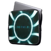Voidheld Cinematic Orb Laptopschutzhülle (Vorderseite Links)