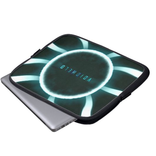 Voidheld Cinematic Orb Laptopschutzhülle (Vorne Knopf)