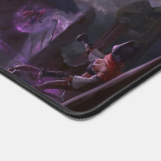 Void's Terror Gaming Desk Mat | Abyss Monster Schreibtischunterlage (Ecke)