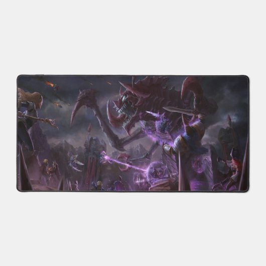 Void's Terror Gaming Desk Mat | Abyss Monster Schreibtischunterlage (Vorderseite)