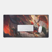 Void's Terror Gaming Desk Mat | Abyss Monster Schreibtischunterlage (Tastatur & Maus)