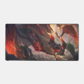 Void's Terror Gaming Desk Mat | Abyss Monster Schreibtischunterlage (Vorderseite)