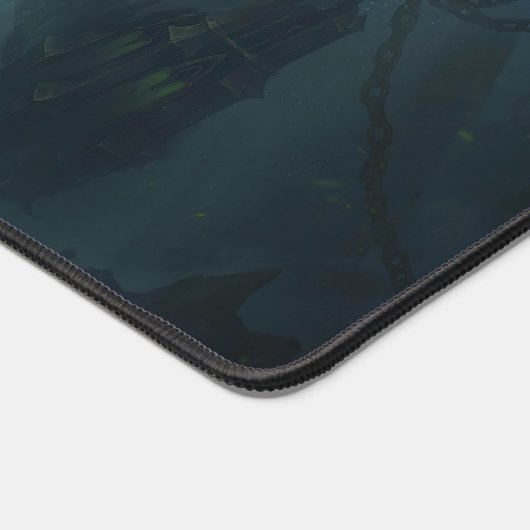 Void's Terror Gaming Desk Mat | Abyss Monster Schreibtischunterlage (Ecke)