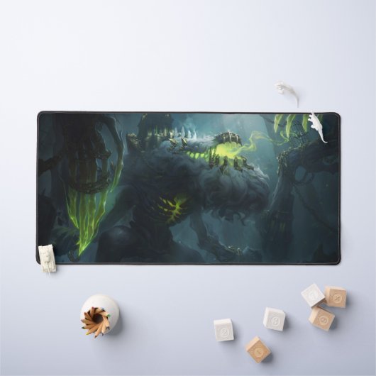 Void's Terror Gaming Desk Mat | Abyss Monster Schreibtischunterlage (Kindertisch)