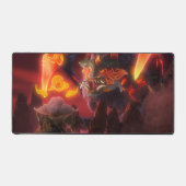 Void's Terror Gaming Desk Mat | Jahr des Drachen Schreibtischunterlage (Vorderseite)