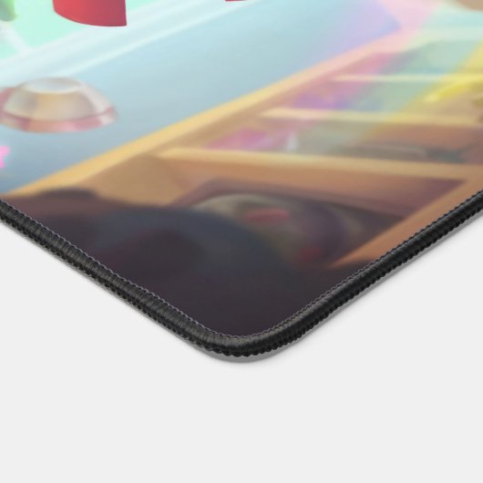 Void's Terror Gaming Desk Mat | T-Rex Dinosaur Toy Schreibtischunterlage (Ecke)