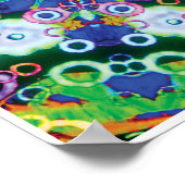 Voila Kinetic Collage Kaleidoscope Poster (Ecke)