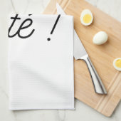 voilà l'été geschirrtuch (Viertel Falte)