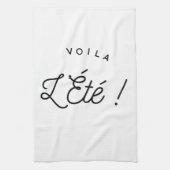 voilà l'été geschirrtuch (Vertikal)