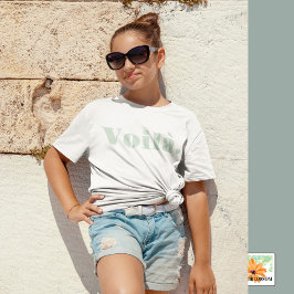 Voilà Shirt, französisches Spenden, Paris Word T-Shirt