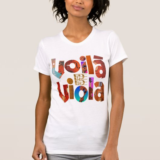 Voilà Viola! T-Shirt (Vorderseite)
