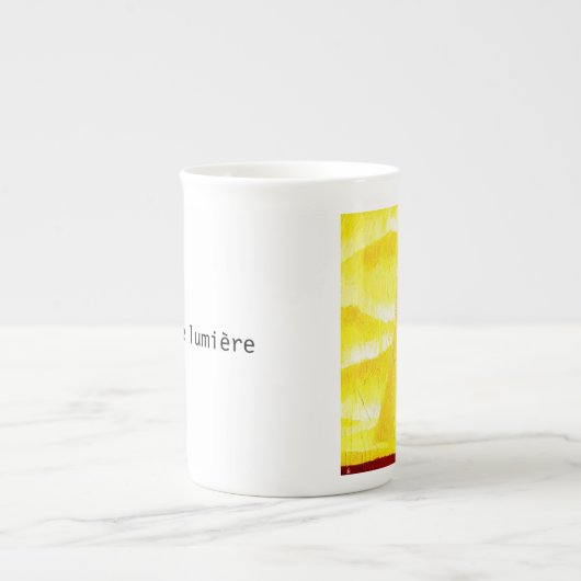 Voile de lumière porzellantasse (Vorderseite)