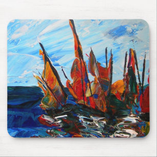 Voiliers Auhafen ein bainet 2009 Mousepad