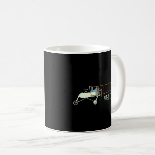Voisin III Französisch Ww1 Pusher Biplane Flugzeug Kaffeetasse (VorderseiteRechts)