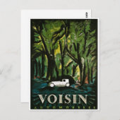 Voison Automobiles - Vintag Anfang der 1900er Jahr Postkarte (Vorne/Hinten)