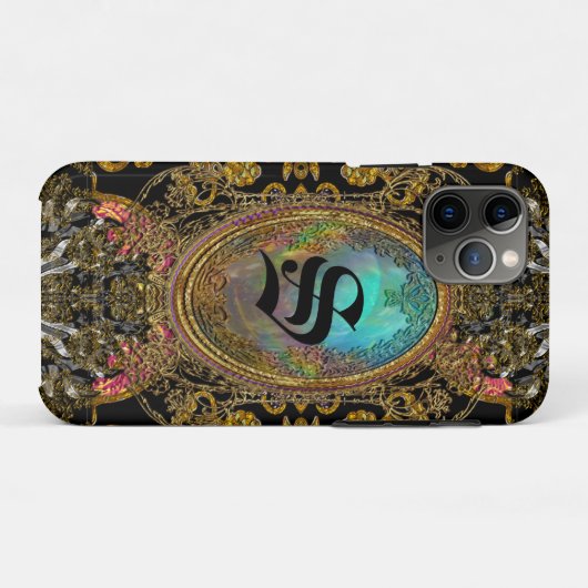 Voitbanne Schönes einzigartiges Romantisches Monog Case-Mate iPhone Hülle (Rückseite (Horizontal))