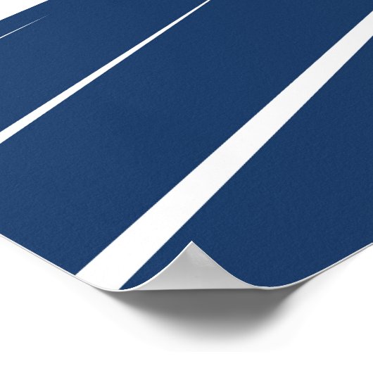 Voiture de sport poster (Ecke)