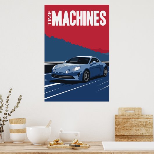 Voiture de sport poster (Küche)