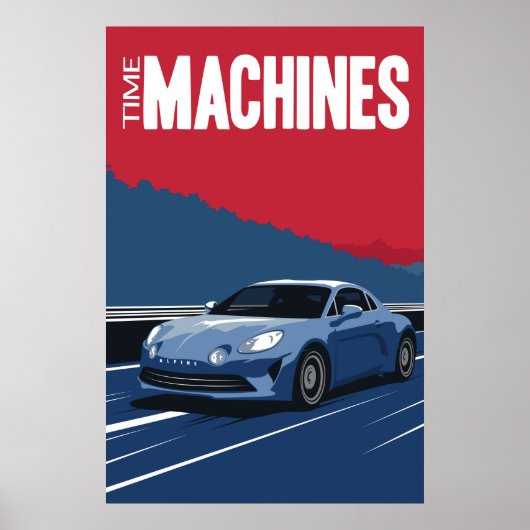 Voiture de sport poster (Vorne)