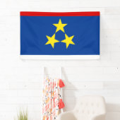 Vojvodina-Flagge Serbien-Ländersymbol Banner (Insitu)