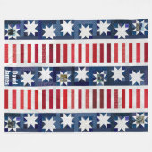 Vokabeln-Foto-Speicher für patentierte Sterne Stre Fleecedecke (Vorderseite (Horizontal))